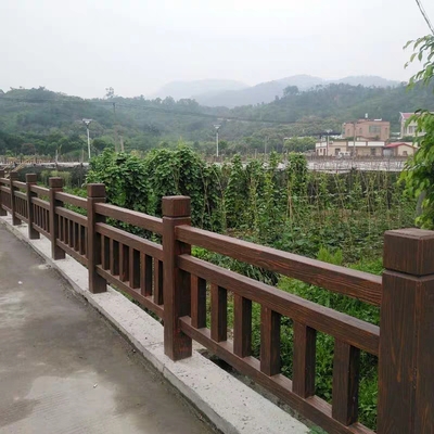 1,5米水泥仿木护栏