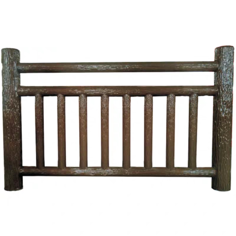 1,6米水泥仿树皮护栏